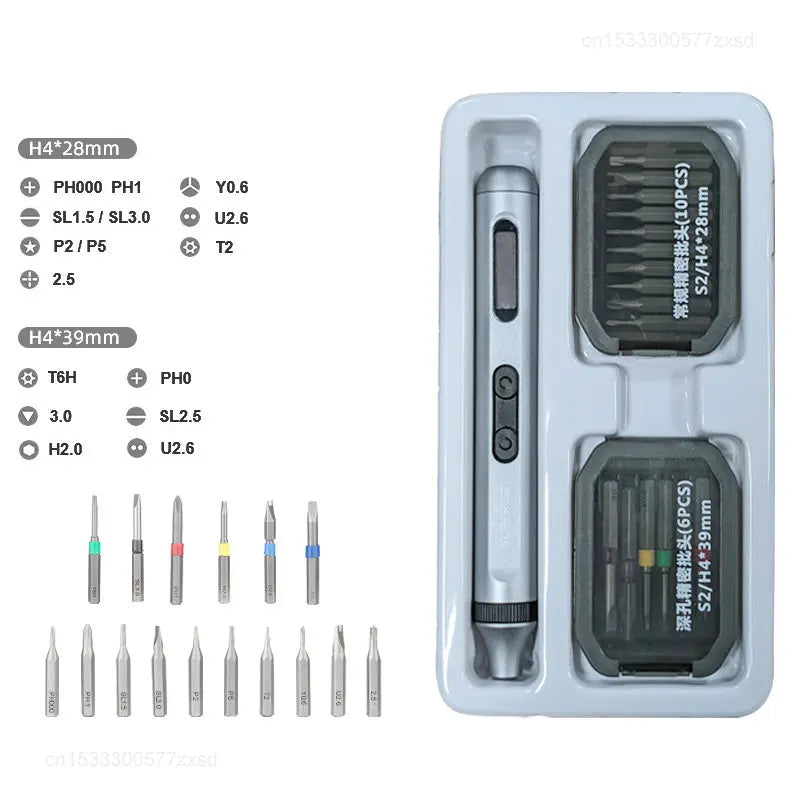 Xiaomi Precision Electric Screwdriver Set Silent and Durable Type-C Fast Charging Cordless Screwdriver Household Power Tool Set